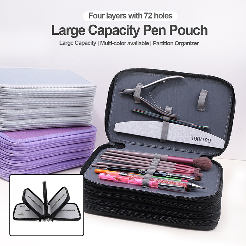 Nail Art Kaki - Große Kapazität Nail Art Werkzeugtasche Professionelle