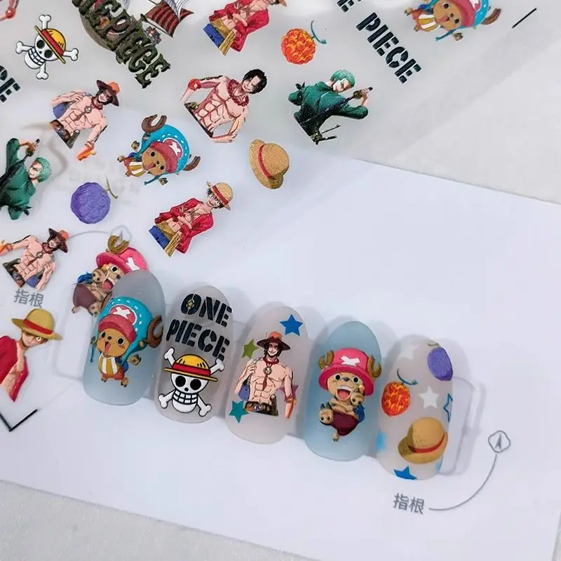 Nail Art Zoro One Piece - One Piece Neue Cartoon Ruffy Chopper