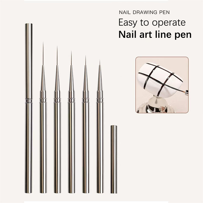 Nail Art Kaki - 1Pcs Nail art Pinsel Französisch Nagel