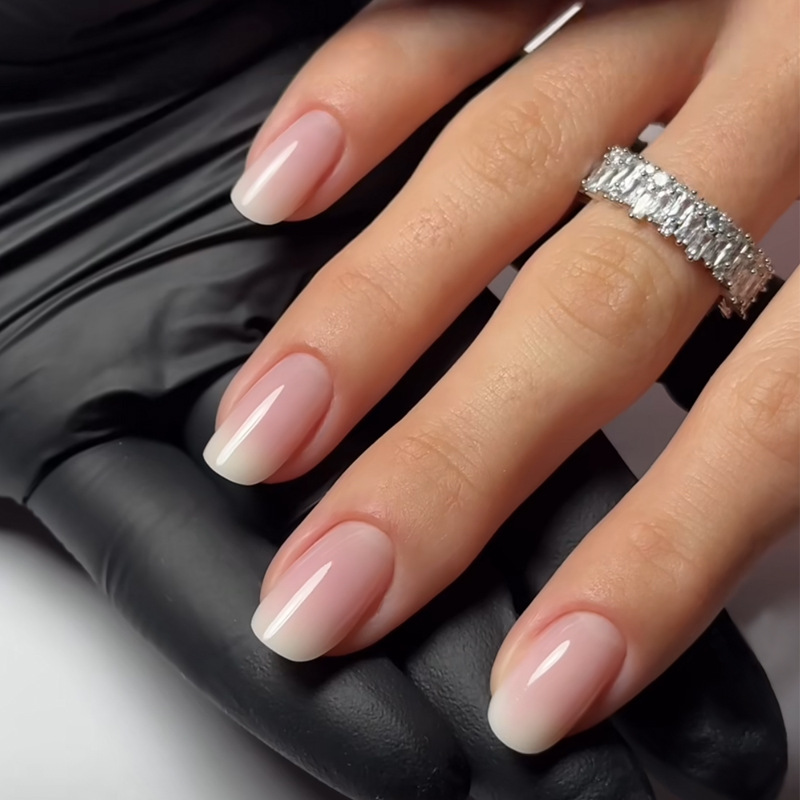Nail Art Xs - 24 Stück einfache Ballett-Glitzer-Abnehmbare Nägel mit