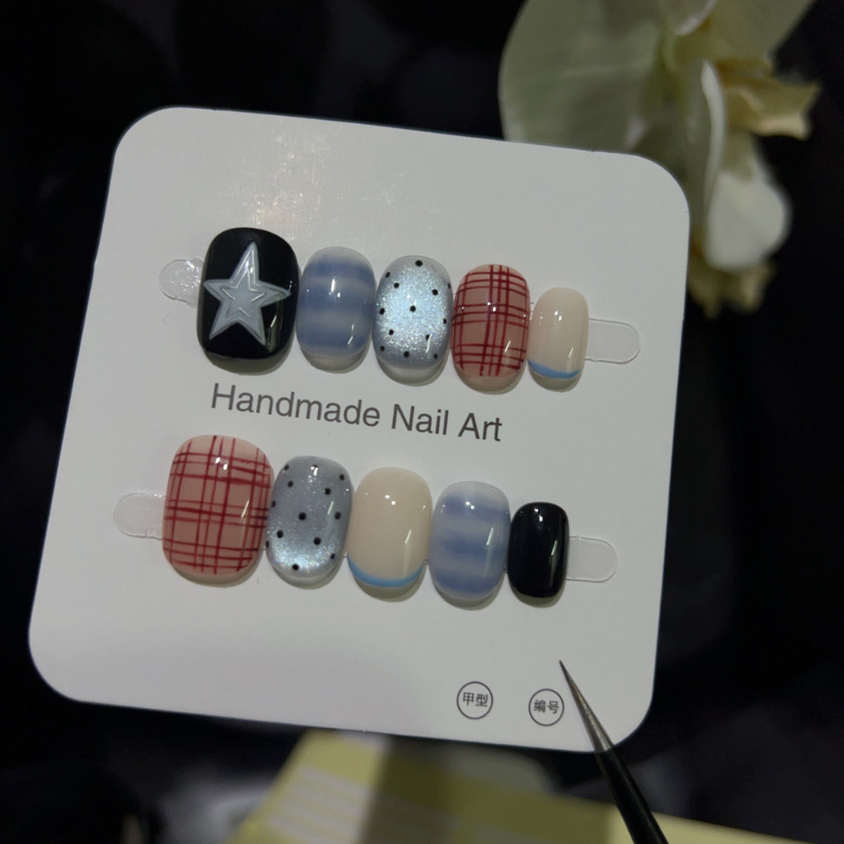 10PCS Glitter Cat Eye Short Sq – Nail Art Glitter Bewertung und Preis