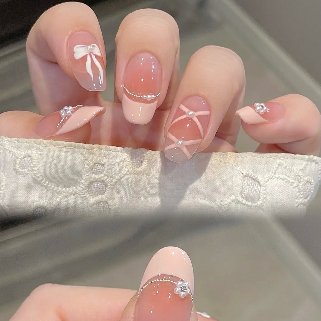 10 Stück weiße französische ro – Nail Art Xs Bewertung und Preis