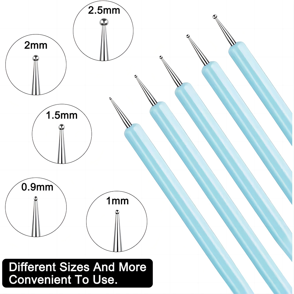 5/10 Stück Silikon-Ton-Bildhau – Nail Art Kaki Bewertung und Preis