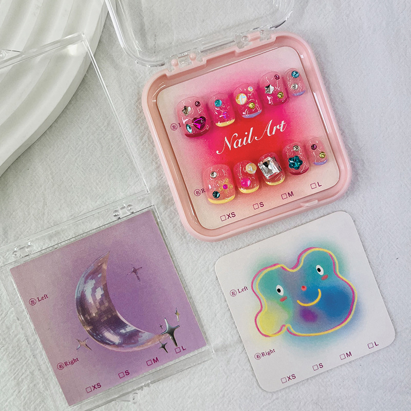 50 Stück 6,5 x 6,5 cm 8 x 8 cm – Nail Art Viral Bewertung und Preis