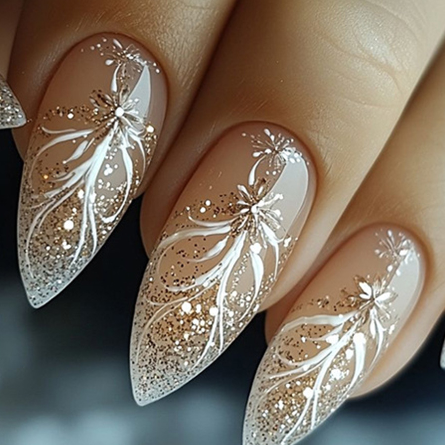 24 Stück/Set kurze mittelgroße – Nail Art Glitter Bewertung und Preis