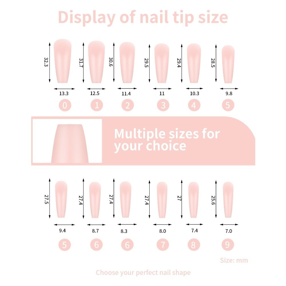 240 Stück/Box Fertige Abnehmba – Nail Art Xs Bewertung und Preis