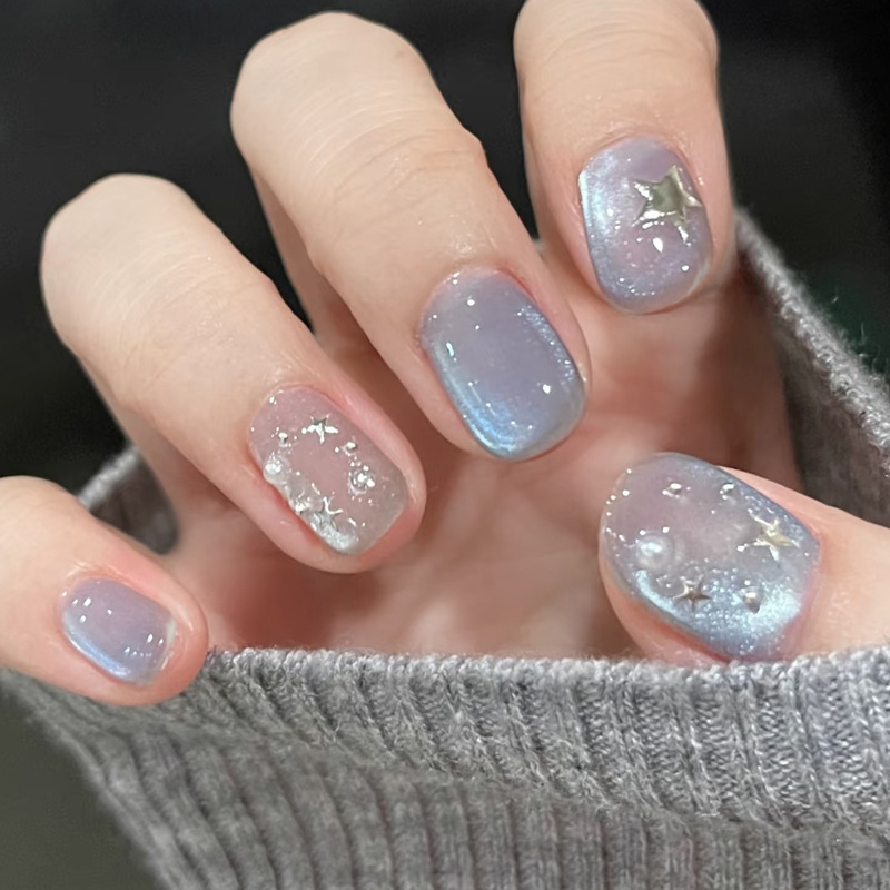 24 Stück Kurze Eckige Aufklebe – Nail Art Glitter Bewertung und Preis