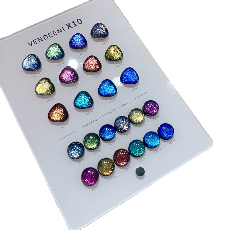 VENDEENI 18 Farben 12 Farben G – Nail Art Glitter Bewertung und Preis