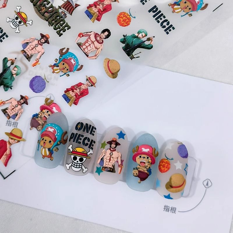 One Piece 2025, neuer Cartoon, – Nail Art Zoro One Piece Bewertung und Preis